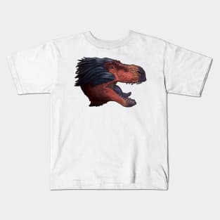 Tyrannosaurus rex (fluffy) Kids T-Shirt